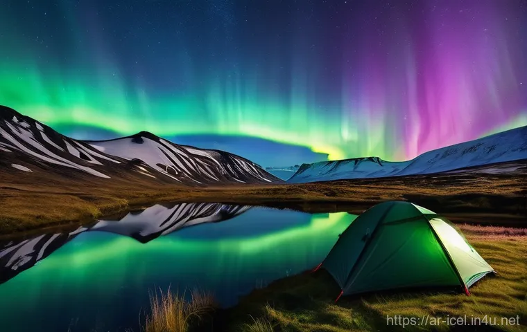 아이슬란드 저렴한 숙박 시설 - **Prompt:** "A heartwarming scene inside a rustic Icelandic countryside guesthouse. A smiling, modes...