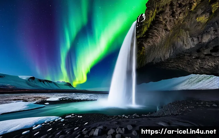 아이슬란드 vs 스웨덴 기후 비교 - **Prompt 1: Icelandic Winter Aurora Spectacle**
"A breathtaking wide shot of a group of three ad...